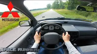 1995 Mitsubishi Space Runner/Expo LRV (122 HP) POV Test Drive | Walkaround, 0-100, Acceleration