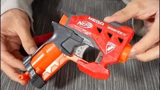 Nerf N-Strike Mega BigShock Blaster Up Close Look & Review