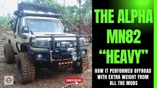 The Alpha MN82 - Heavily Modified Toyota Landcruiser LC79 RC Off-roading