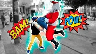 GUERRA DE ALMOHADAS CON SANTA CLAUS | TERMINA MAL - the yirs