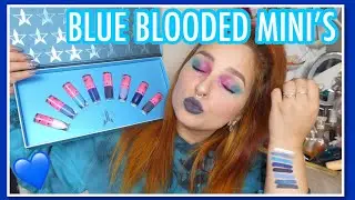 Blue Blooded Mini Lipstick Bundle Review | Jeffree Star Cosmetics | Cerise1307 |