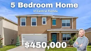 Beautiful 5 Bedroom / 3 Bathroom House for $450,000 in Central Florida!