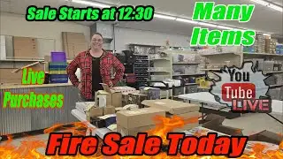 Live Fire Sale! Amazon overstock, Cherished teddies, home decor and much more!