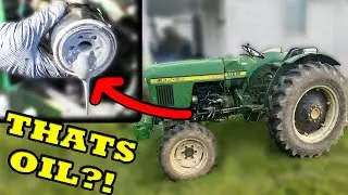 John Deere 1050 Water In Engine Oil! What Broke? Gaskets? Cyl Liners? (Yanmar 3T90T)