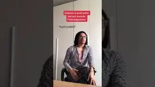 Quando la prof sente parlare durante l&rsquo;interrogazione - Kiro Ebra