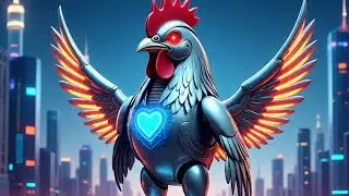 Time to Rise with Robot Rooster | Fun Wake-Up Song for Toddlers