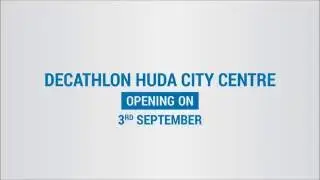 Decathlon Huda City Centre is Opening on 3rd September