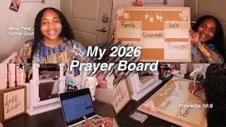 My 2026 Prayer Board + Writing A Letter To My Future Self