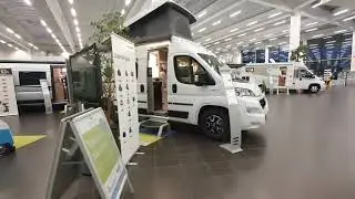 Very basic Hymer campervan tour : Free 540