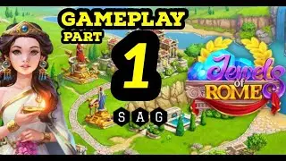 Jewels of Rome Match gameplay part 1 android ios