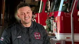 Off-duty firefighter saves woman - Extended Interview with Nicholas Perri