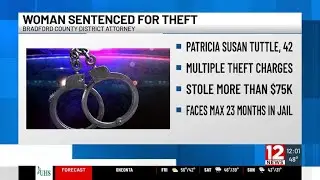 Previous Franklin Township Fire Dept. Secretary & Treasurer sentenced to theft by deception