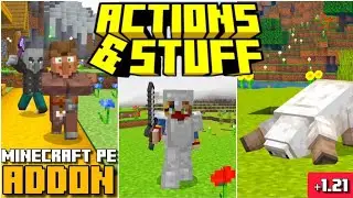 Action And Stuff Mod For Minecraft Pe 1.21