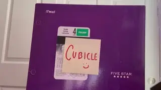 asmr pov I work in the cubicle in front of you