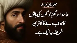 How To Respond To Rude People | Maulana Rumi Life Changing Quotes In Urdu | Deeplines 