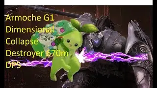 Lost Ark Dimensional Collapse Destroyer 670m DPS Armoche HM G2