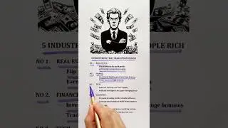 5 INDUSTRIES THAT MAKE PEOPLE RICH #success #mindset #FinancialSuccess  #shorts#shortsfeed