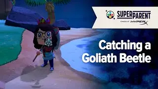 Animal Crossing: New Horizons - Catching a Goliath Beetle