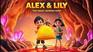 Alex & Lily The Magic Samosa Hunt 3D Animation Cartoon Movie | Funny Adventure in Hindi#theuniquebd
