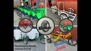 Productos para carga; bicicletas y triciclos de carga f&aacute;brica sat&eacute;lite