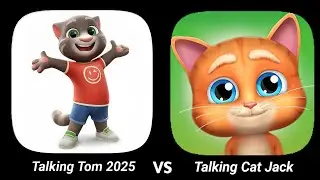 Talking Tom Cat 2025 Vs Talking Cat Jack - iOS & Android Gameplay Walkthrough