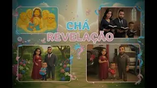 Chá Revelação Feito com IA