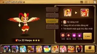 Summoners war - awake colleen ( fire harpu )