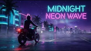 Chill Synthwave Mix for Night Rides & Focus 🚦Midnight Neon Drive