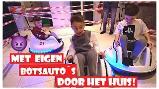 WOONKAMER OMBOUWEN TOT EEN BOTSAUTOBAAN! *SLECHT PLAN*😂| #636