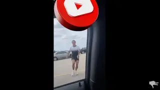 ADRIAN WILSON JUMPS CAR 😳 #shorts