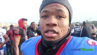recruit757 757 ALL-Star Game Peninsula-14 v Southside-7 Raevon Gordon Intv