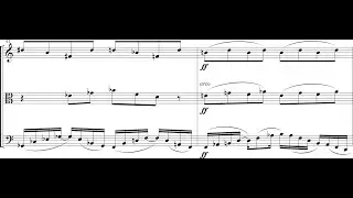 Victor Frost - Diptych for String Trio, Op. 27 (1980) [Score-Video]