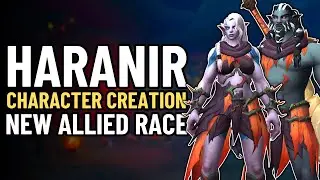 New Haranir Allied Race Character Creation | Full Customization & First Look in WoW: Midnight Beta