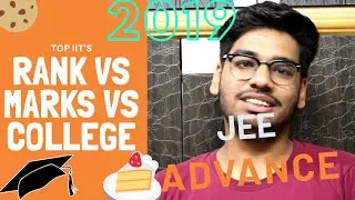 JEE ADVANCE MARKS vs RANK vs College 2020 | Details with data| Marks for IIT? Watch it to understand