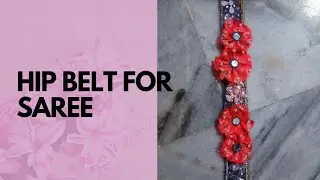 Making hip belt for saree #artandcraft#hipbelt#creativity#syamalathecreator#mirrors#craft