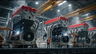 10,000 Engines Built in ONE DAY! Inside The Automotive Mega Factory