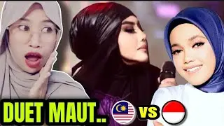 SAAT LADY ROCKER TERHEBAT MALAYSIA MERANGKUL PENYANYI KECIL ASAL INDONESIA (RESSA‼️REACTION medhok