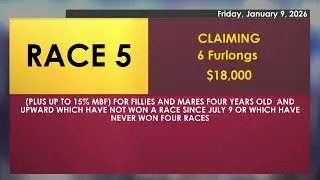 LAUREL PARK 2026-01-09 PL#99_REPLAY SHOW