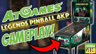 AtGames Legends Pinball 4KP - 10 Included Game Demos - 60FPS