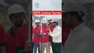 🔥 DGPS Contour Survey | Live CSTI Students Column Footing #dgpssurvey #surveying #civilengineering