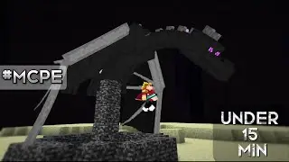 Mcpe speedrun📱, (Under 15 min).