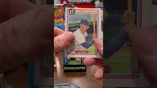 Набор Зала славы Донрусса 1983 года #baseballszn #shorts #baseballcards #trending #casebreak #gra...