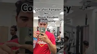 Gym After Ramadan Nrc-1 Neom City Saudi-Arabia #youtubeshorts #vlog #ytshorts #gym #viralvideo #neom