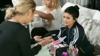 Barbie Nails | Kylie Jenner