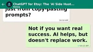 ChatGPT for Etsy: The 'AI Side Hustle' Illusion vs. Real Work