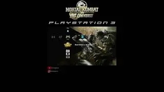 MK vs DCU - PS3 Background Theme, Home Screen Music || #shorts