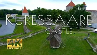 KURESSAARE CASTLE, ESTONIA, DRONE, 4K #drone #4k #estonia #castle #nature #happy