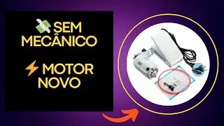 Como Trocar Motor de Máquina de Costura jeito Simples