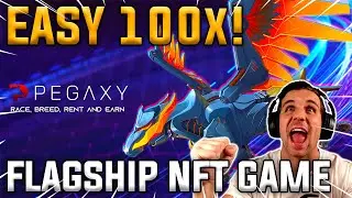 PEGAXY | NEXT FLAGSHIP 100X Play to Earn NFT GAME | Breed, Race, Rent, Earn!