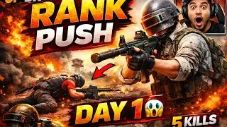 New Season Rank Push Day 1 😱 OP Fights | BGMI #viral #bgmi #gaming 